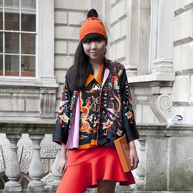 Streetstyle на Неделе моды в Лондоне. Часть 1