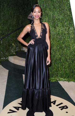 В платье Givenchy на вечеинке Vanity Fair Oscar Partн.