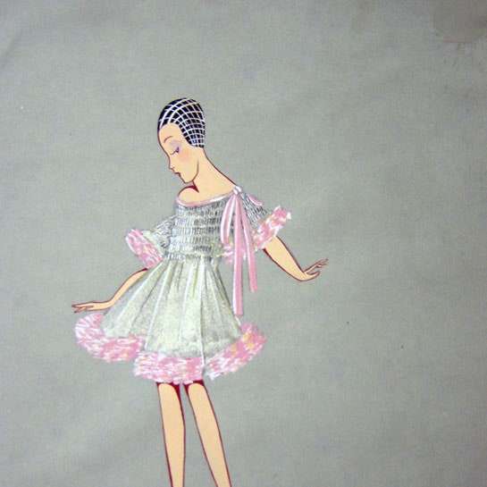 Эскизы детской одежды Жанны Ланван из архивов Lanvin