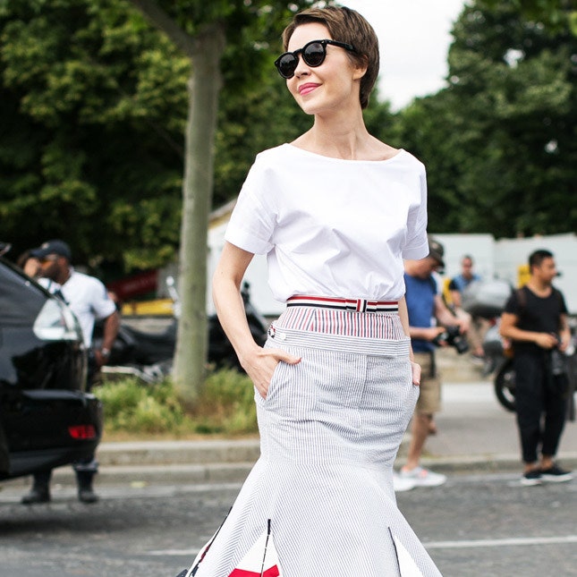 Streetstyle на Неделе Высокой моды в Париже. День первый
