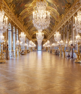 Золотые интерьеры Версаля.