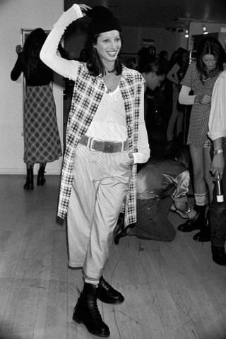 Кристи Терлингтон на показе Marc Jacobs осеньзима 19921993.