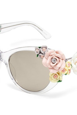 Солнцезащитные очки Dolce  Gabbana с цветами фото Flower Collection