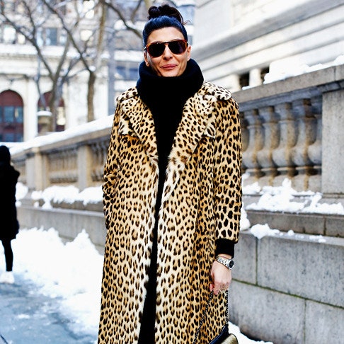 Streetstyle на Неделе моды в Нью-Йорке
