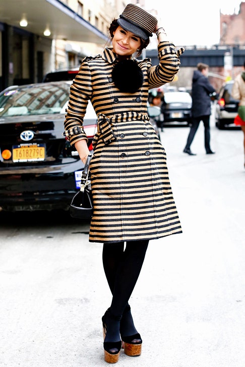 Streetstyle на Неделе моды в НьюЙорке