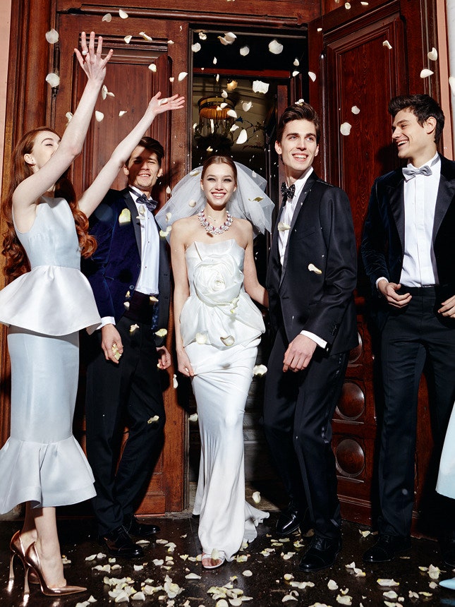 Стили свадебных платьев  подборка подвенечных нарядов от VOGUE