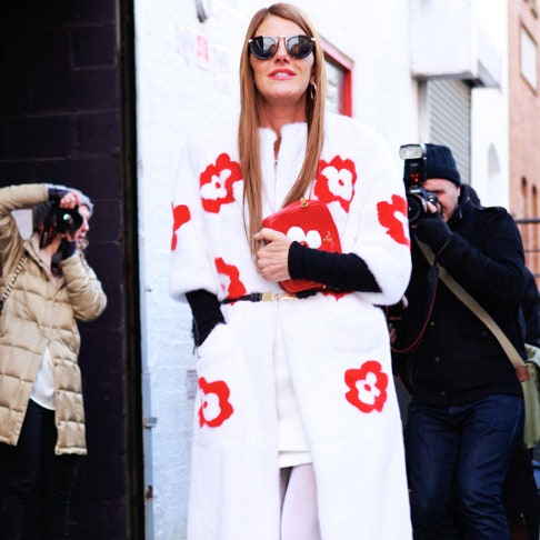 Streetstyle на Неделе моды в Нью-Йорке