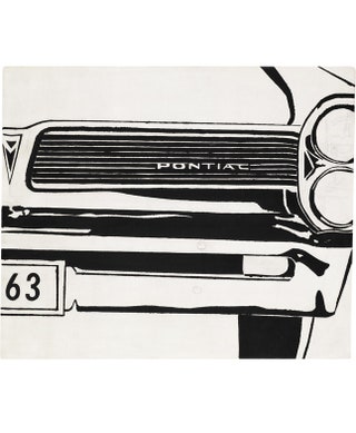 ANDY WARHOL Pontiac 1962 эстимейт pound15000002500000.