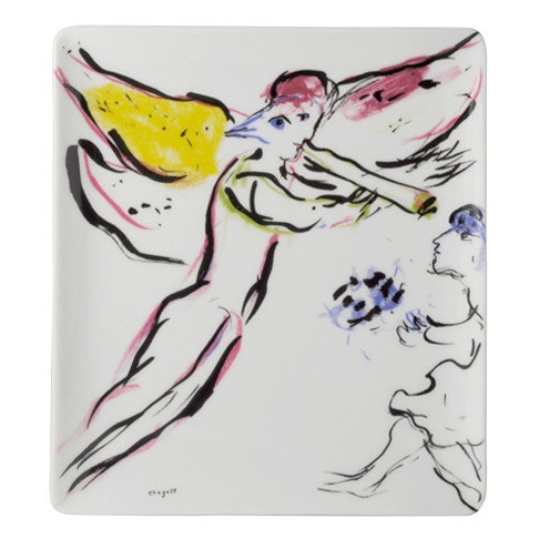 Картины Марка Шагала на лиможском фарфоре