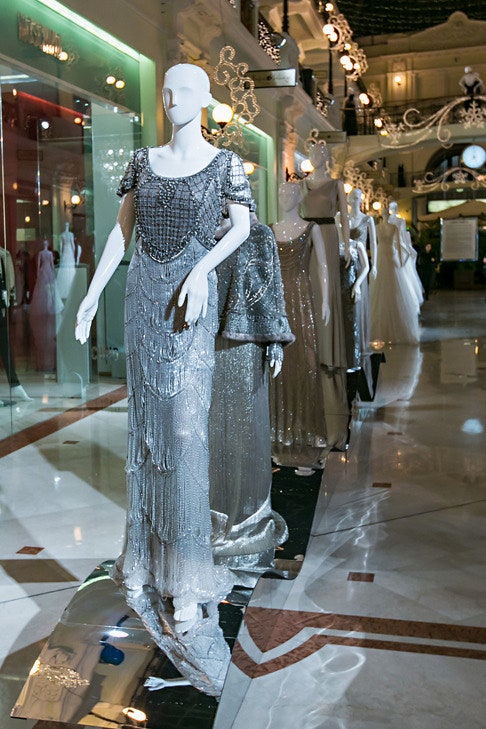 Фира Чилиева Мирослава Дума и другие гости открытия выставки платьев Alberta Ferretti в Москве