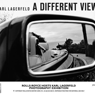 Rolls-Royce проводит выставку фотографий Карла Лагерфельда