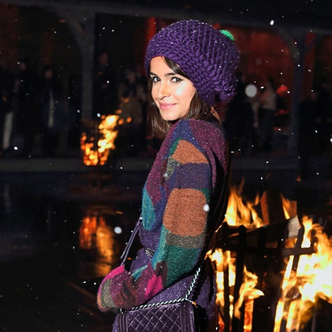 Гости показа Chanel pre-fall 2013