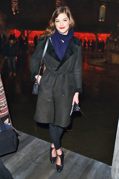 Гости показа Chanel prefall 2013