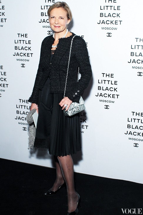 Открытие выставки Chanel The Little Black Jacket в Москве