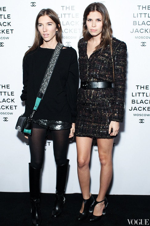 Открытие выставки Chanel The Little Black Jacket в Москве