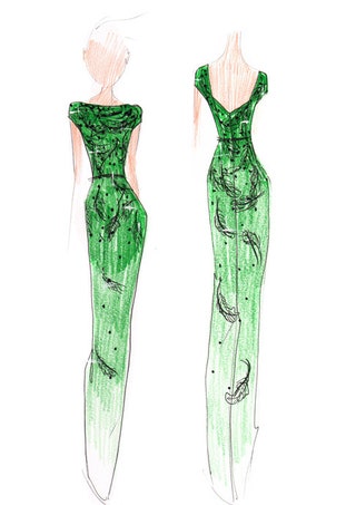 Платье вдохновленное героиней Рейчел Вайз  Эванорой.