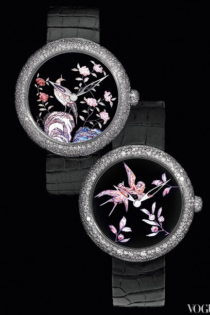 Часы Coromandel Chanel созданные по мотивам китайских лакированных ширм | VOGUE