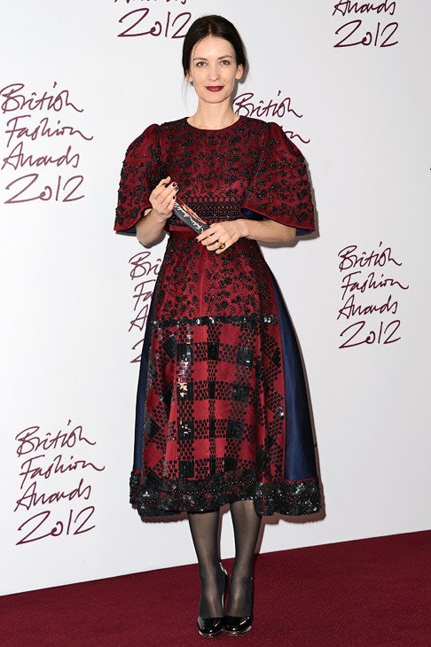 Вручение премии «British Fashion Awards 2012»