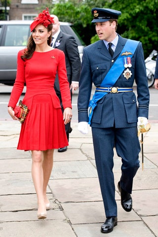 Герцогиня Кембриджская и Принц Уильям.