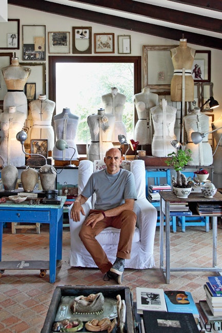 Антонио Маррас биография дизайнера и интервью в его доме в Сардинии | VOGUE