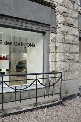 FNO 2012 Мероприятия в бутике Comme des Garçons в СанктПетербурге