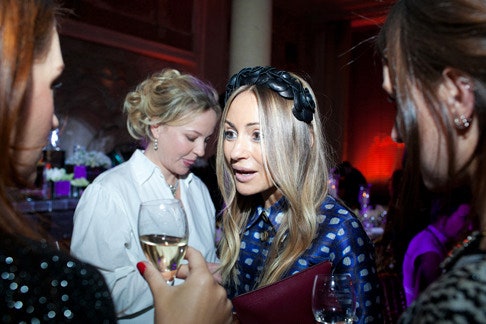 Ужин Jimmy Choo в ресторане Cristal Room Baccarat