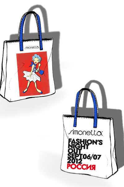 Simonetta создали сумку для Fashion's Night Out