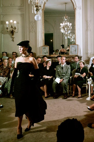 Показ Dior 1950.