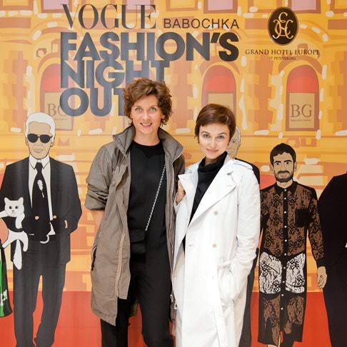 Fashion's Night Out 2012 в Санкт-Петербурге