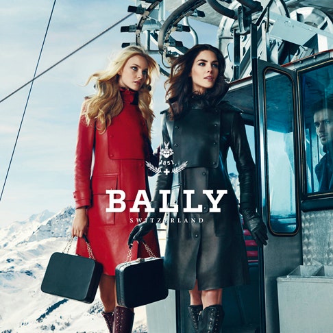 Каролин Трентини и Хилари Рода снялись в рекламной кампании Bally