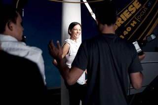 Лив Тайлер на съемках рекламной кампании Givenchy.