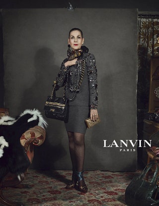 Рекламная кампания Lanvin осеньзима 201213. Фотограф Стивен Майзел.