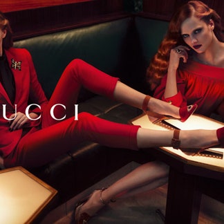 Мерт Алас и Маркус Пиггот сняли рекламную кампанию предсезонной коллекции Gucci