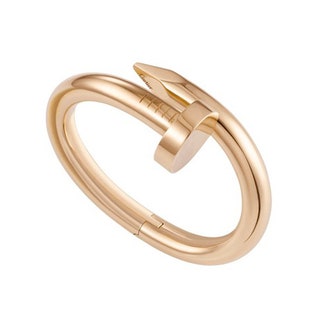 Браслет из розового золота Juste un Clou Cartier.