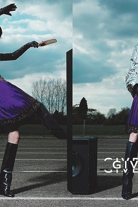 Стелла Теннант в рекламной кампании Givenchy