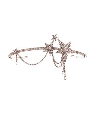 Диадема из белого золота с бриллиантами Chanel Haute Joaillerie.