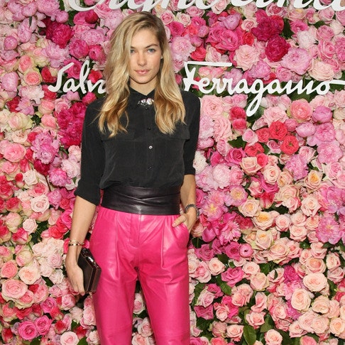 Бьянка Балти, Кортни Лав и другие на презентации аромата Signorina, Ferragamo