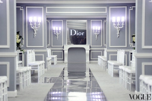 Кутюрный показ Dior в Шанхае