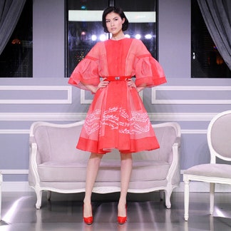 Кутюрный показ Dior в Шанхае