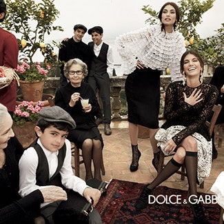 Моника Беллуччи и Бьянка Балти снова снялись для Dolce & Gabbana
