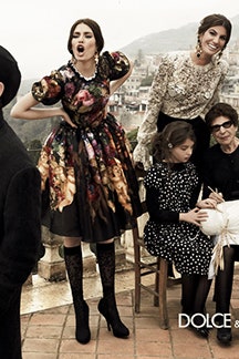 Моника Беллуччи и Бьянка Балти снова снялись для Dolce  Gabbana