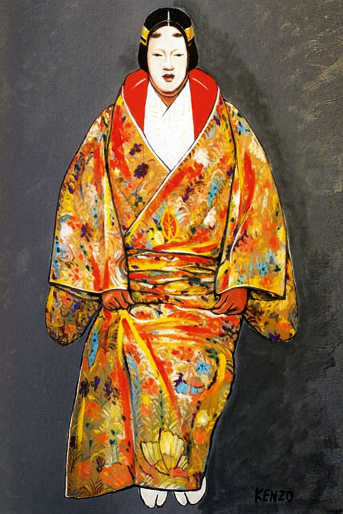 Кензо Такада  дизайнер творец истории моды ставший художником.