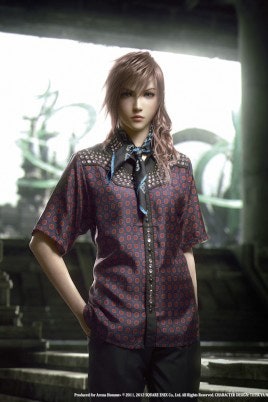Prada одели персонажей Final Fantasy XIII2