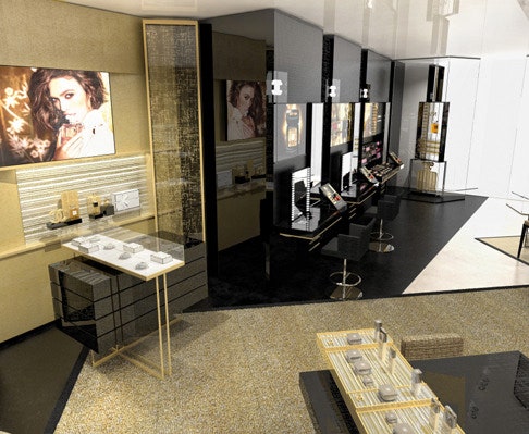 В Москве открылся первый в Европе парфюмернокосметический бутик  Chanel