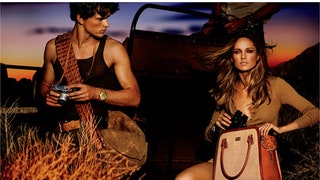 Кармен Педару снялась в кампании Michael Kors
