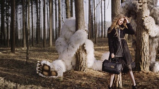 Линдси Уикссон снялась в рекламной кампании Mulberry