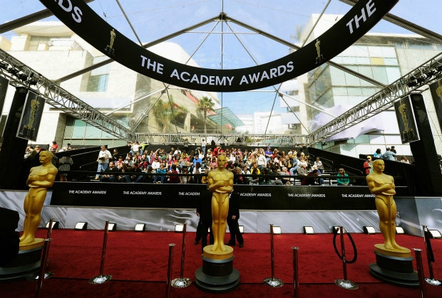 «Оскар»2012 Красная дорожка
