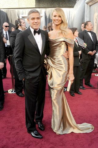 Джордж Клуни  и Стейси Кейблер .