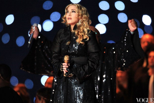 Мадонна надела Givenchy на финал Суперкубка