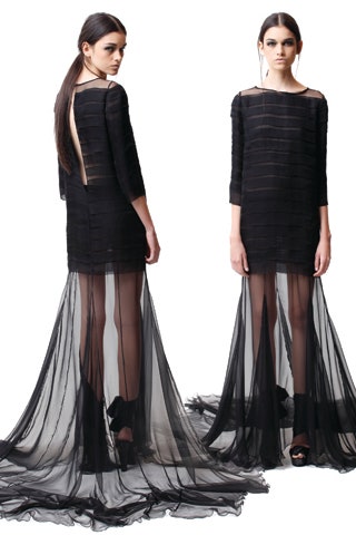Кира Пластинина создала коллекцию вечерних платьев